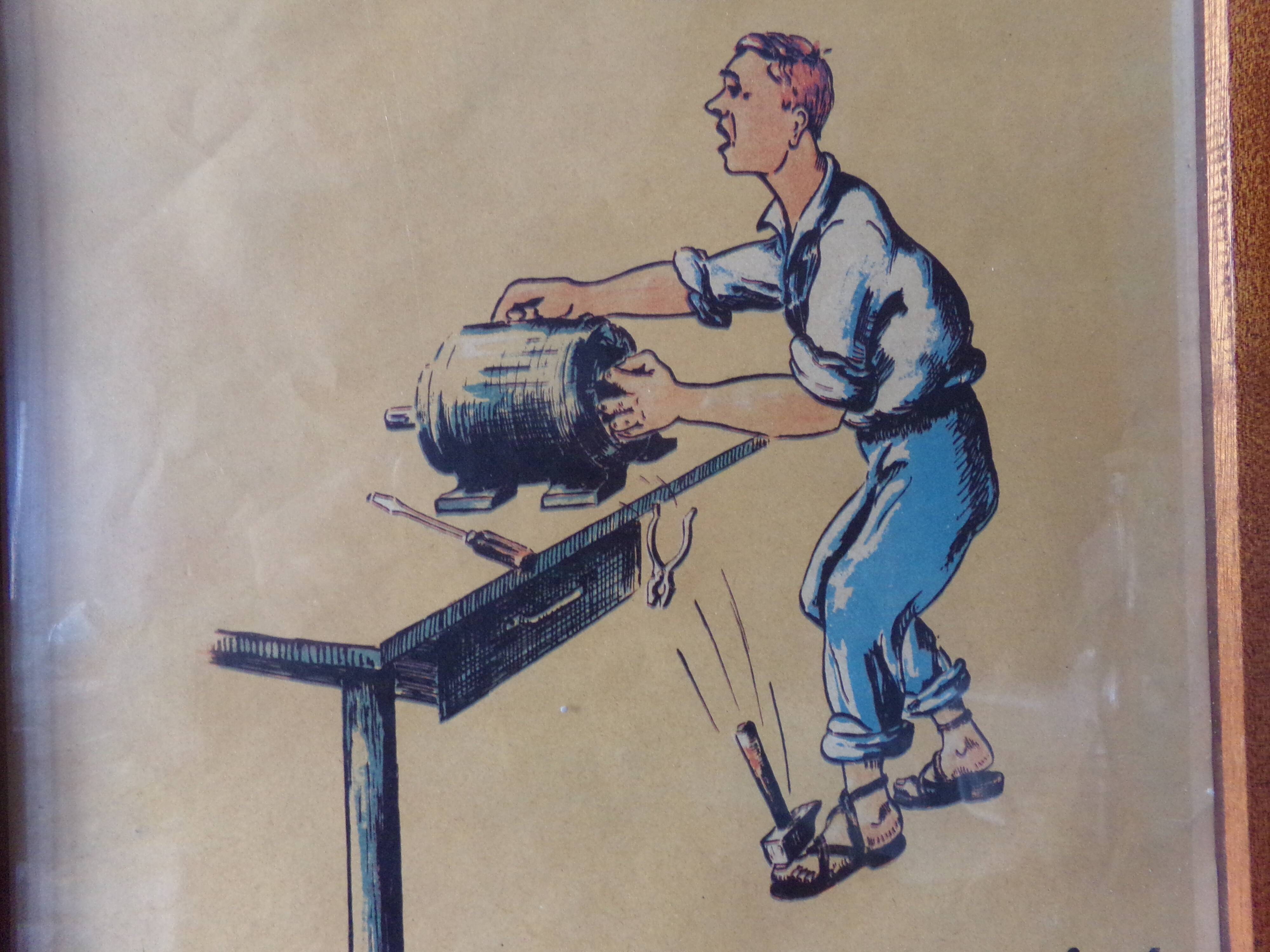 Educational poster from the 60s