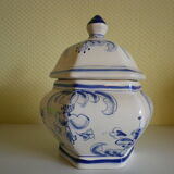 Hexagonal candy in earthenware 1970