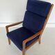 Mid-Century Modern Teak Senator Chair by Ole Wanscher for Poul Jeppesen,