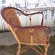 Fauteuil rotin