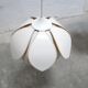 Vintage lotus flower pendant lamp