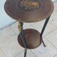 Napoleon III saddle in precious wood marquetry
