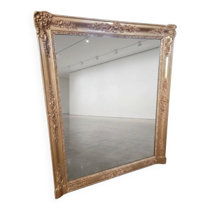 miroir doré ancien du