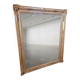 Miroir doré ancien du XIXe, miroir au mercure