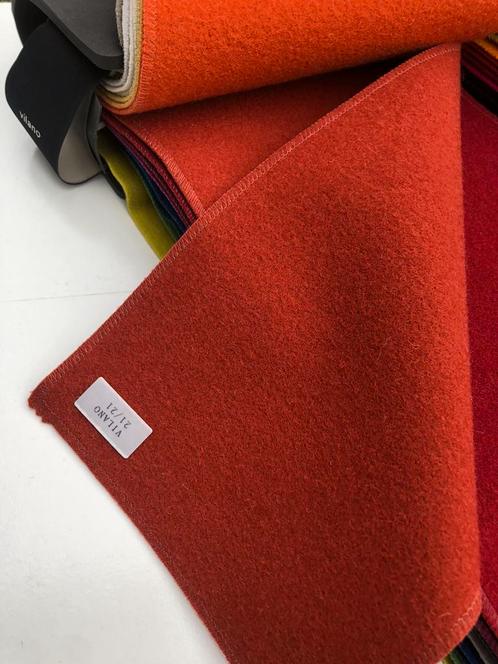 Set de 2 fauteuils Artifort Ben en tissu rouge brique Ploeg