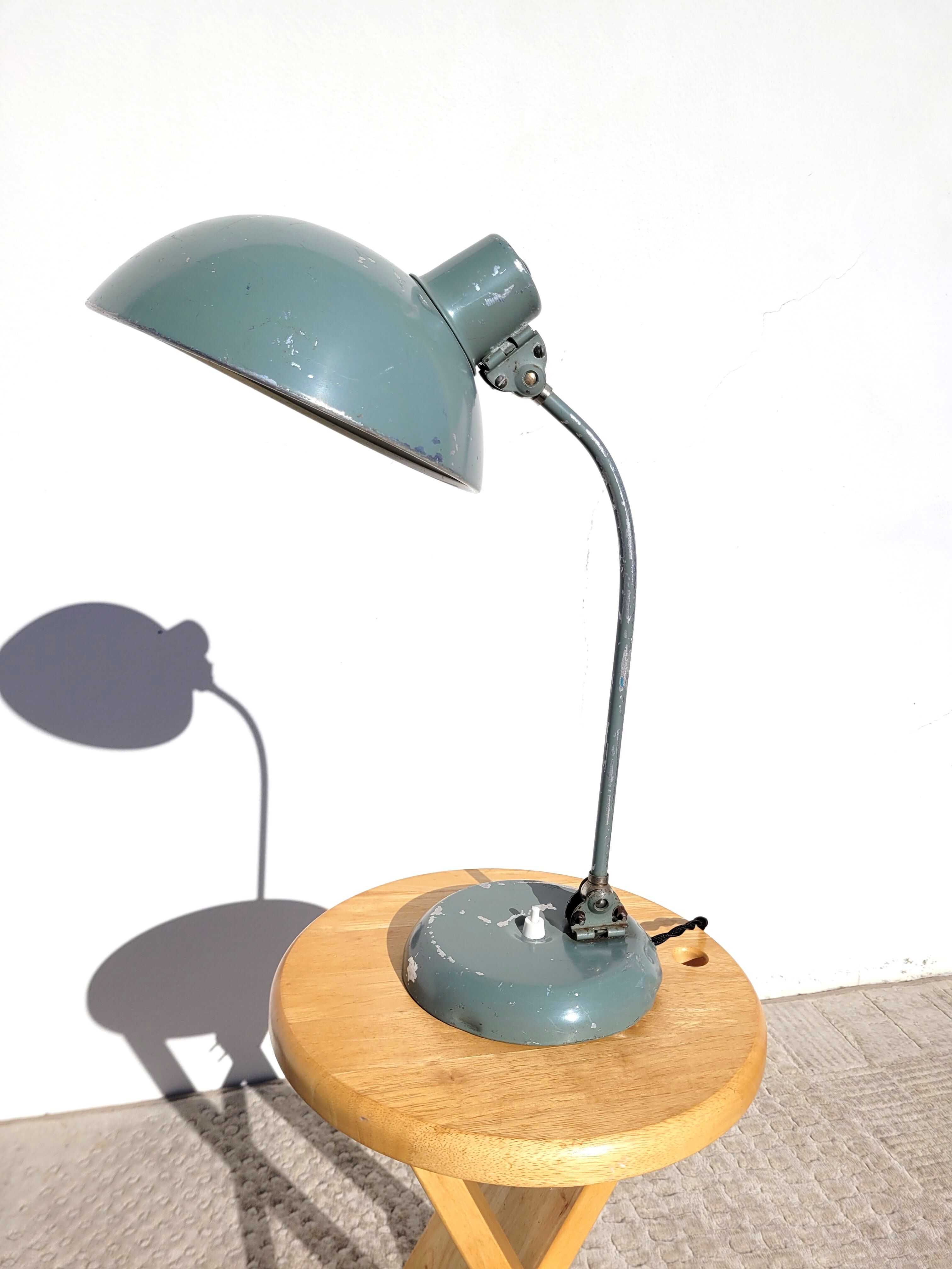 Industrial vintage table lamp