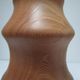 Lamp foot XL solid wood veined turned vintage