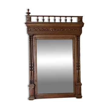 Carved mirror in Henri II style