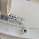 1980s frosted glass wall sconce