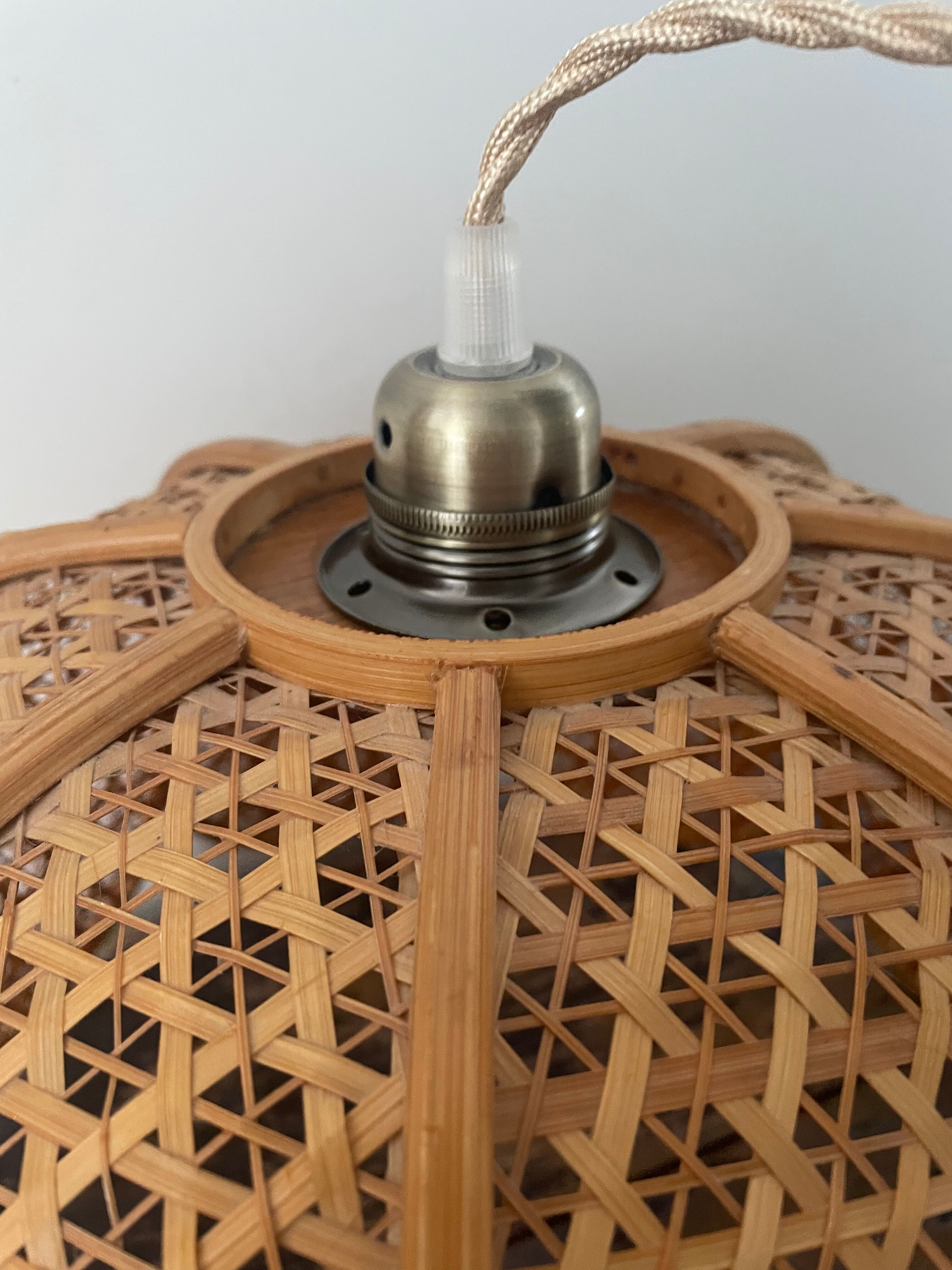 Electrified rattan suspension to nine