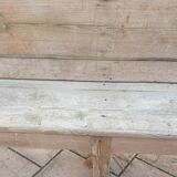 3 meter long solid wood bench