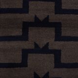 Vintage Turkish Oushak Handwoven Rug 85x195 cm