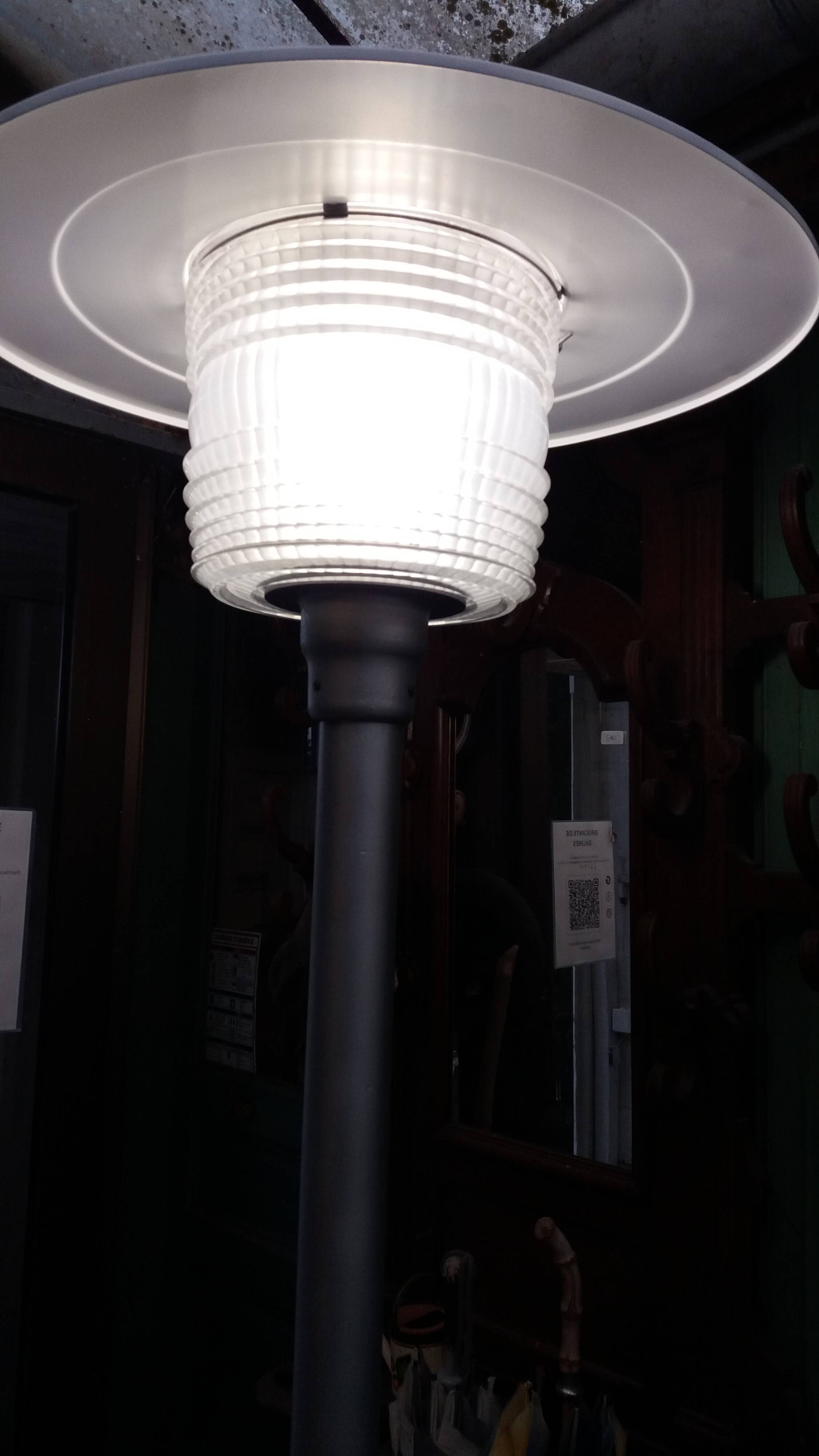 Holophane floor lamp