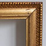 Old gilded wooden frame