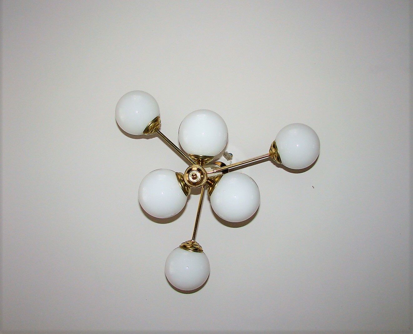 Modernistic chandelier, 1960s