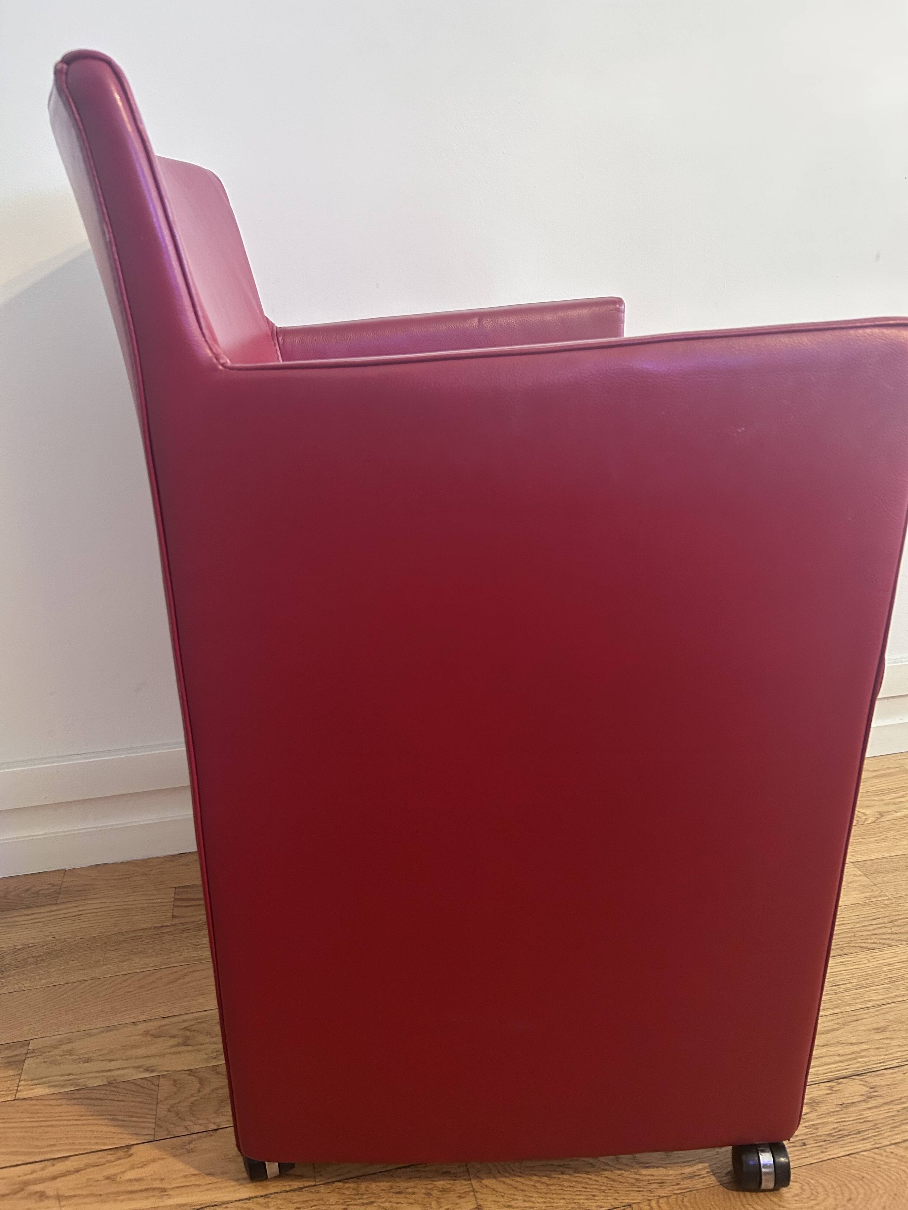 Chaises à roulette cappellini