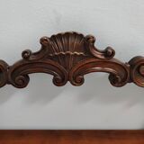Baroque Style Carved Solid Beech Bench, Italy