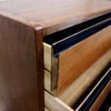 Chest of drawers vintage foot compass 1950