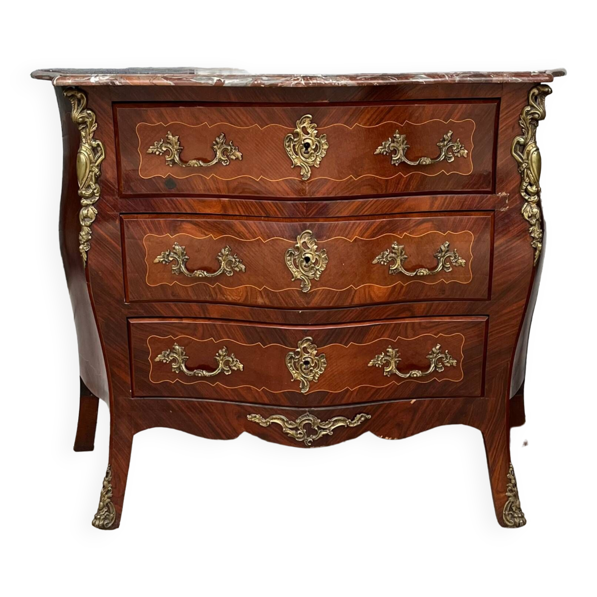 Louis XV chest of drawers