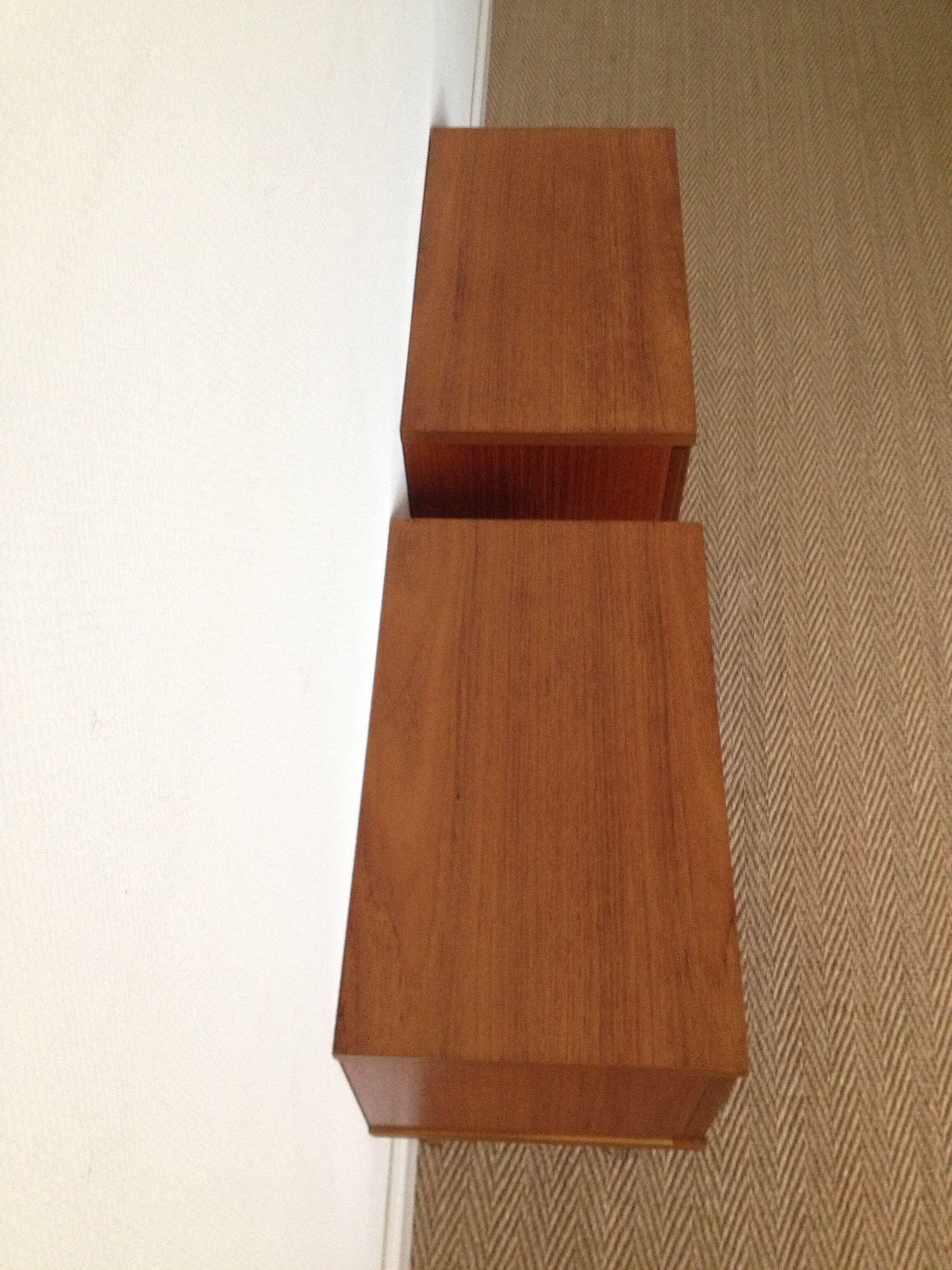 Pair of bedside tables