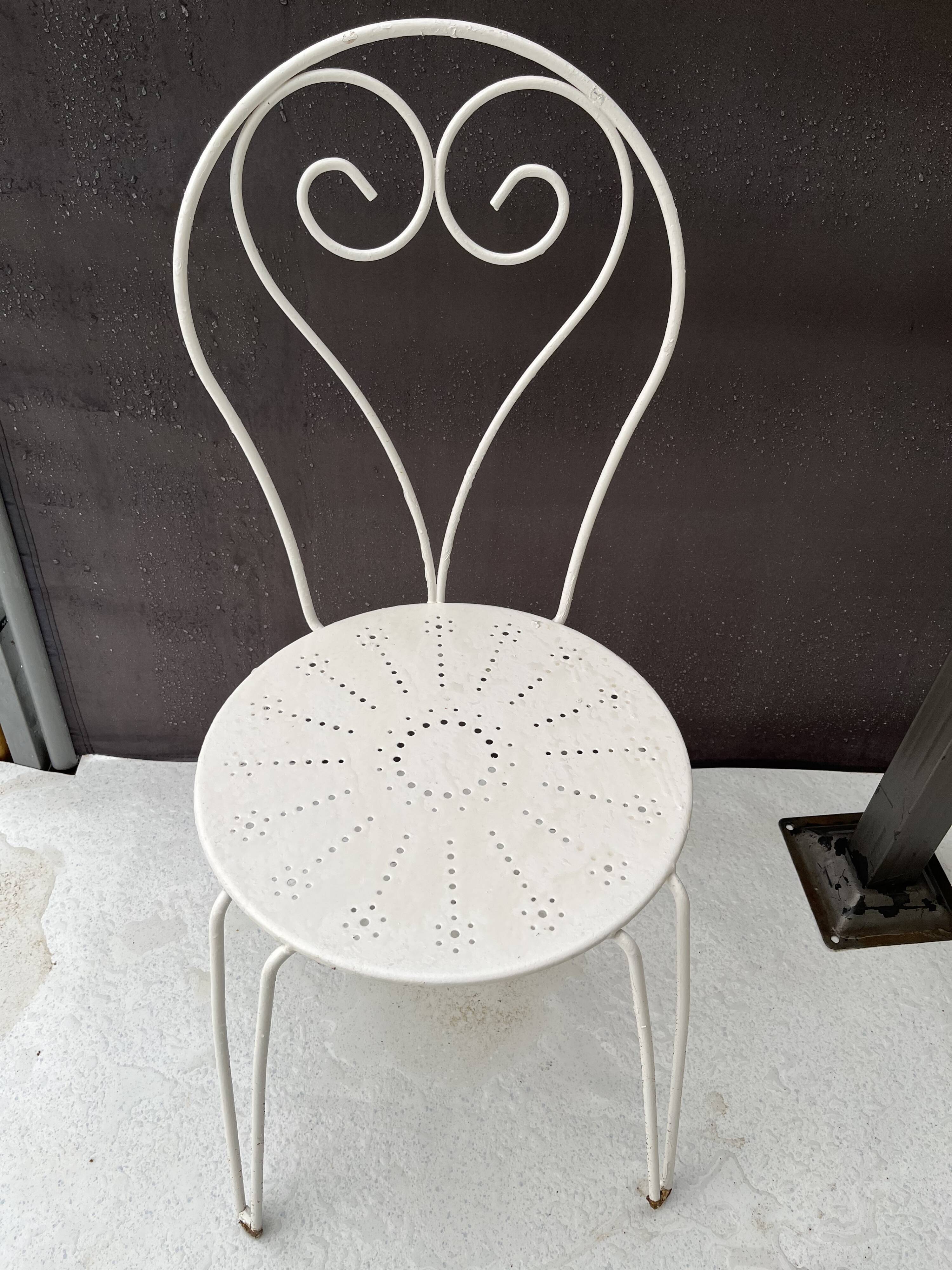 Old French garden furniture
