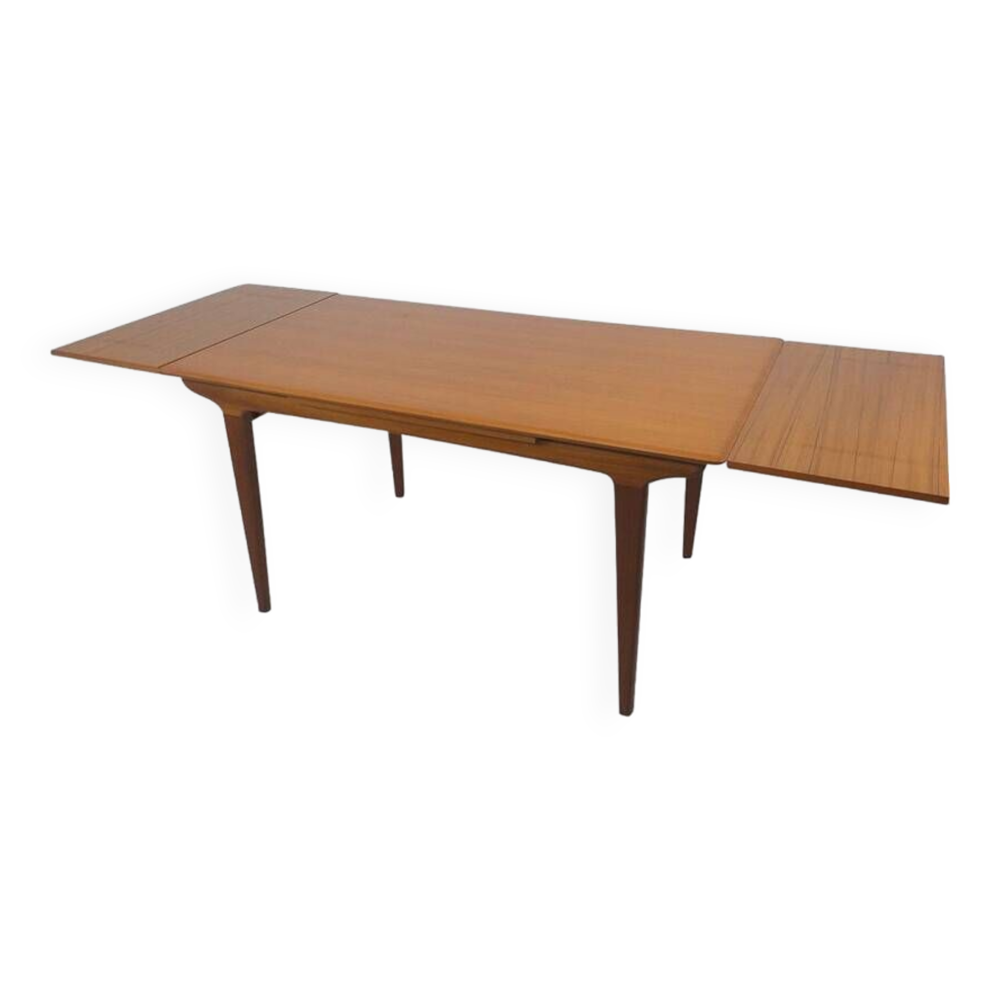 Vintage scandinavian table lb kofod larsen teak made in denmark