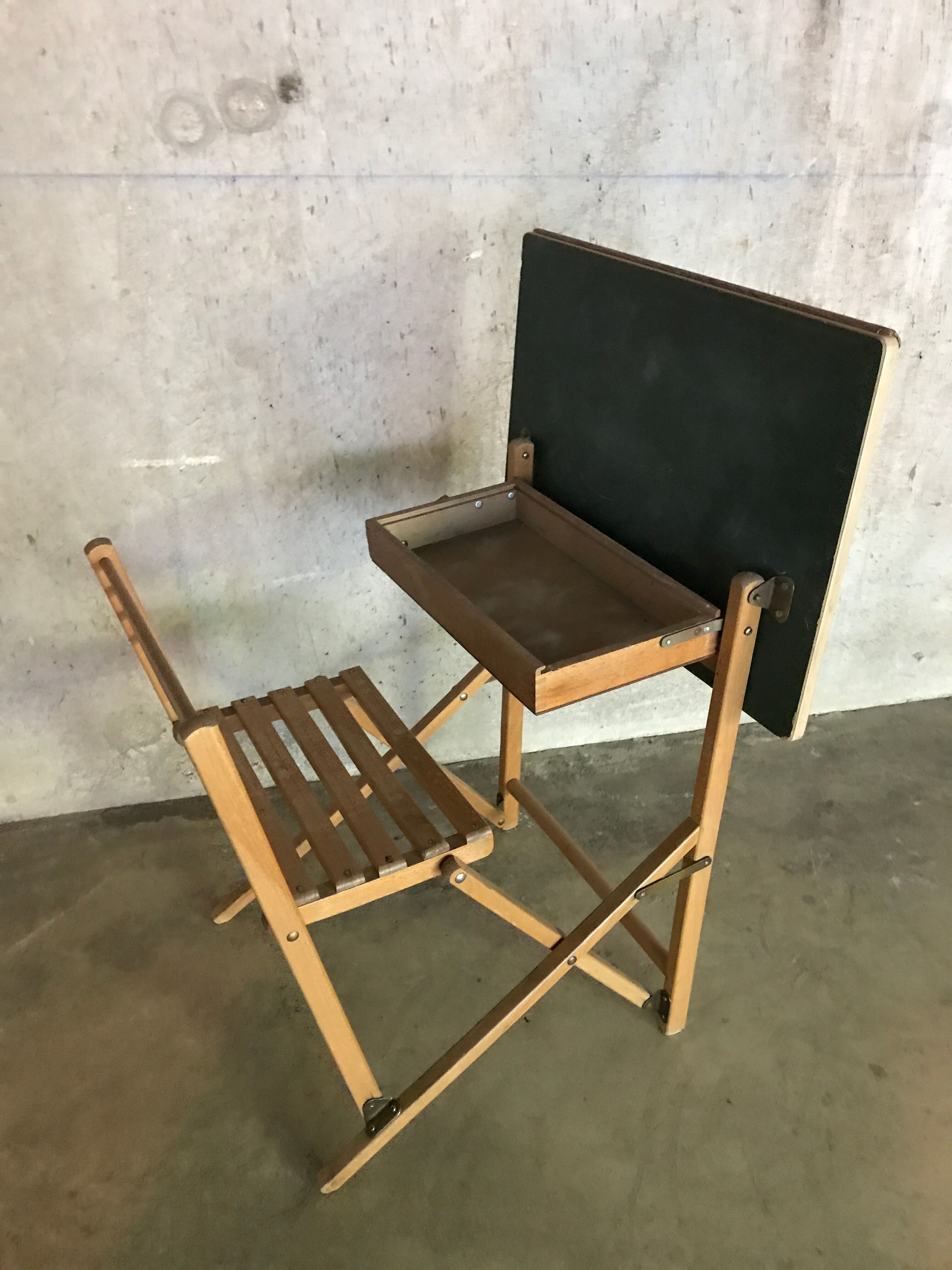 Bureau écolier pliable