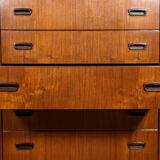 Mid-century teak dresser, Denmark, 1960s