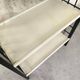 Vintage shelf in black and white wood