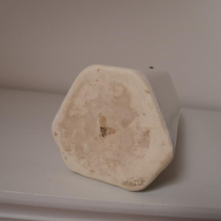 Old stoneware hot water bottle or bottle