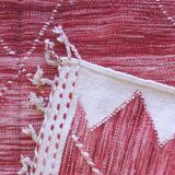 Raspberry Kilim Rug - 306 x 203 cm