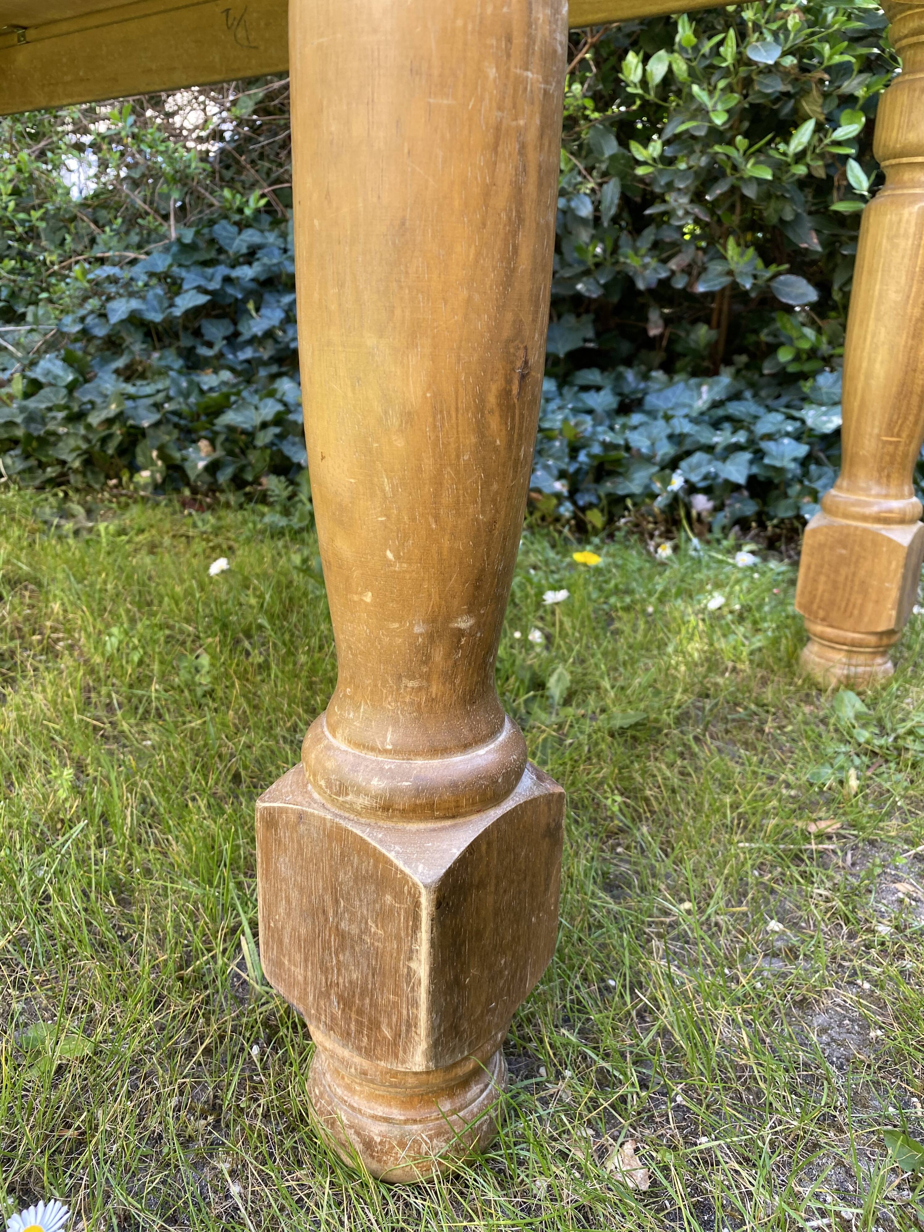 Vintage oak farmhouse table 180cm