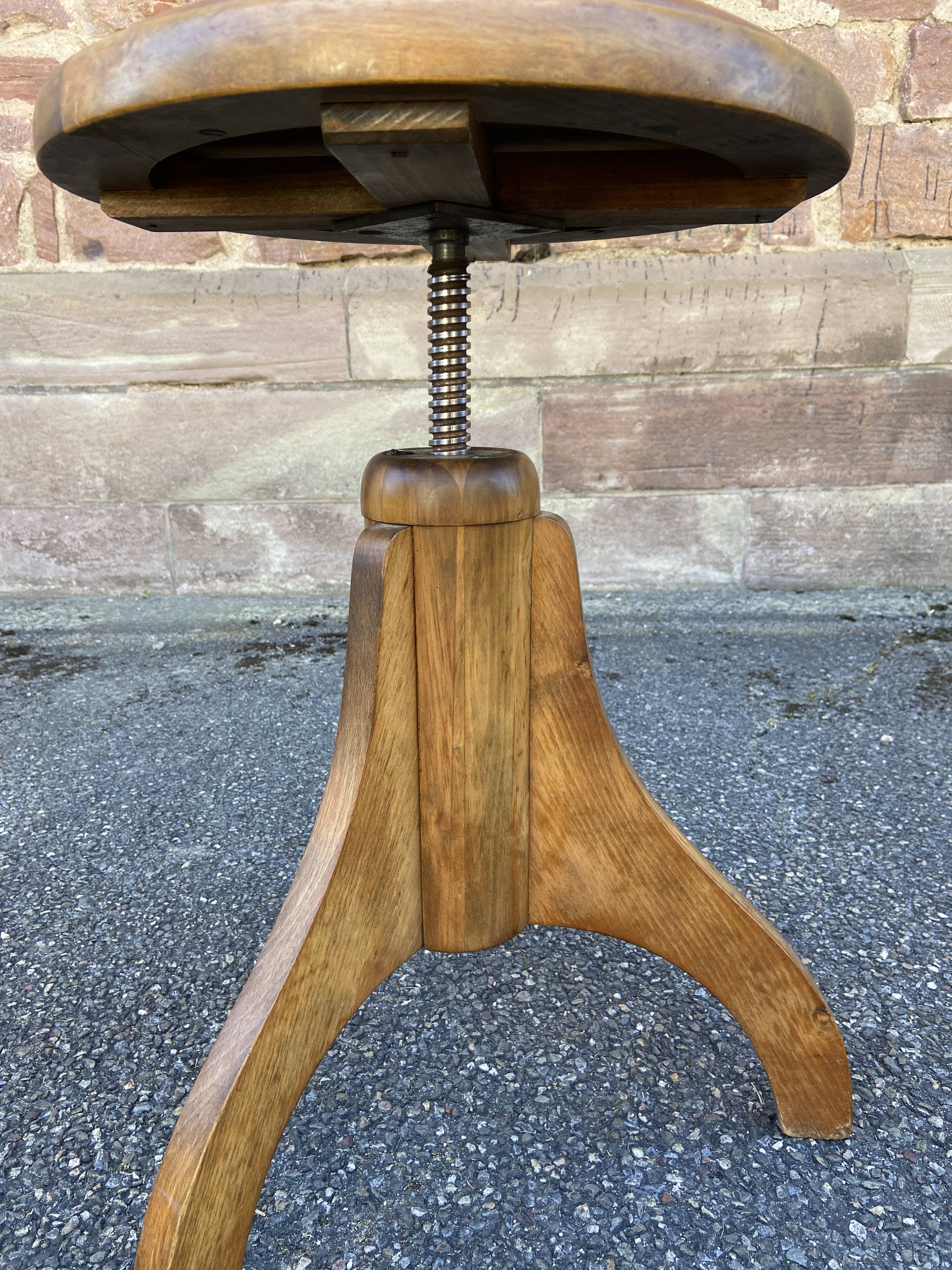 Art Deco piano stool