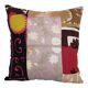 Vintage embroidered cushion cover 46x46 cm