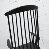 Scandinavian rocking chair tapiovaara style  1960 very good condition