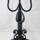 Pair of wrought iron landier andirons