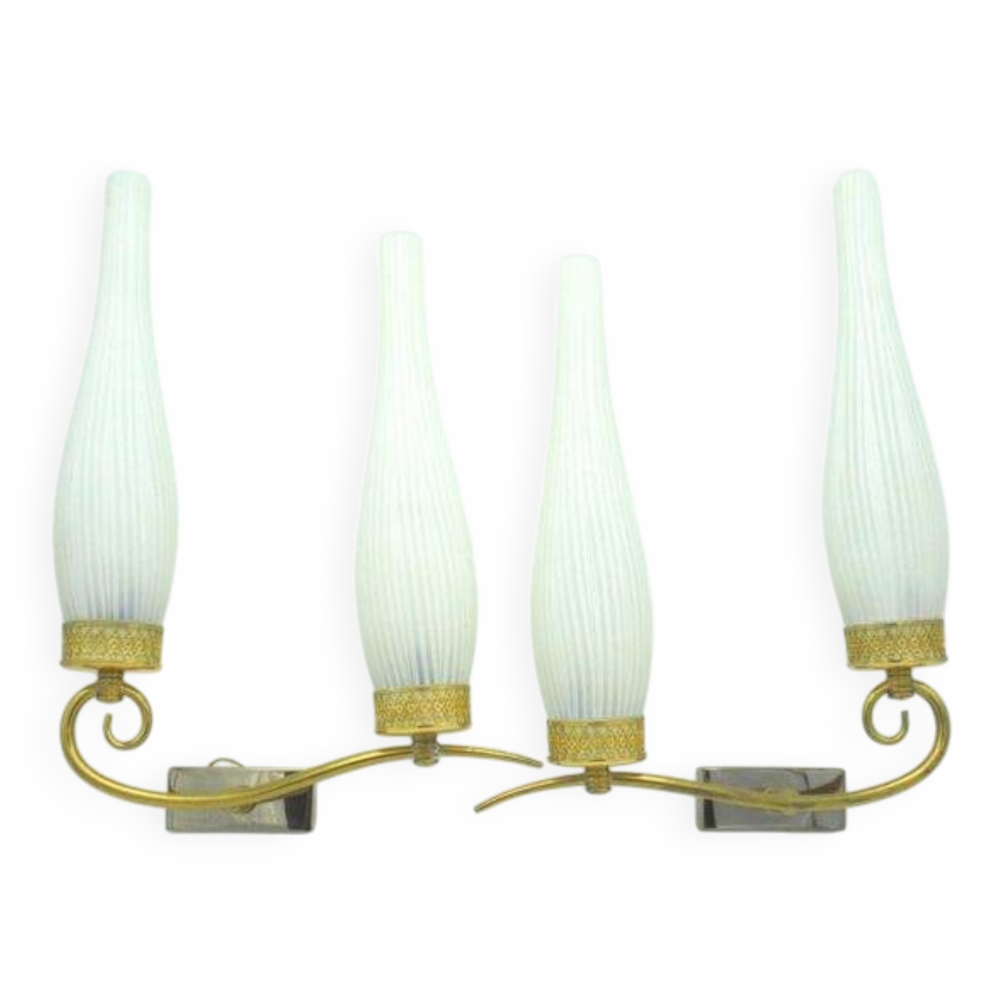 Pair of wall sconces