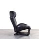 Wink Leather Chair by Toshiyuki Kita for Cassina, 1980s.