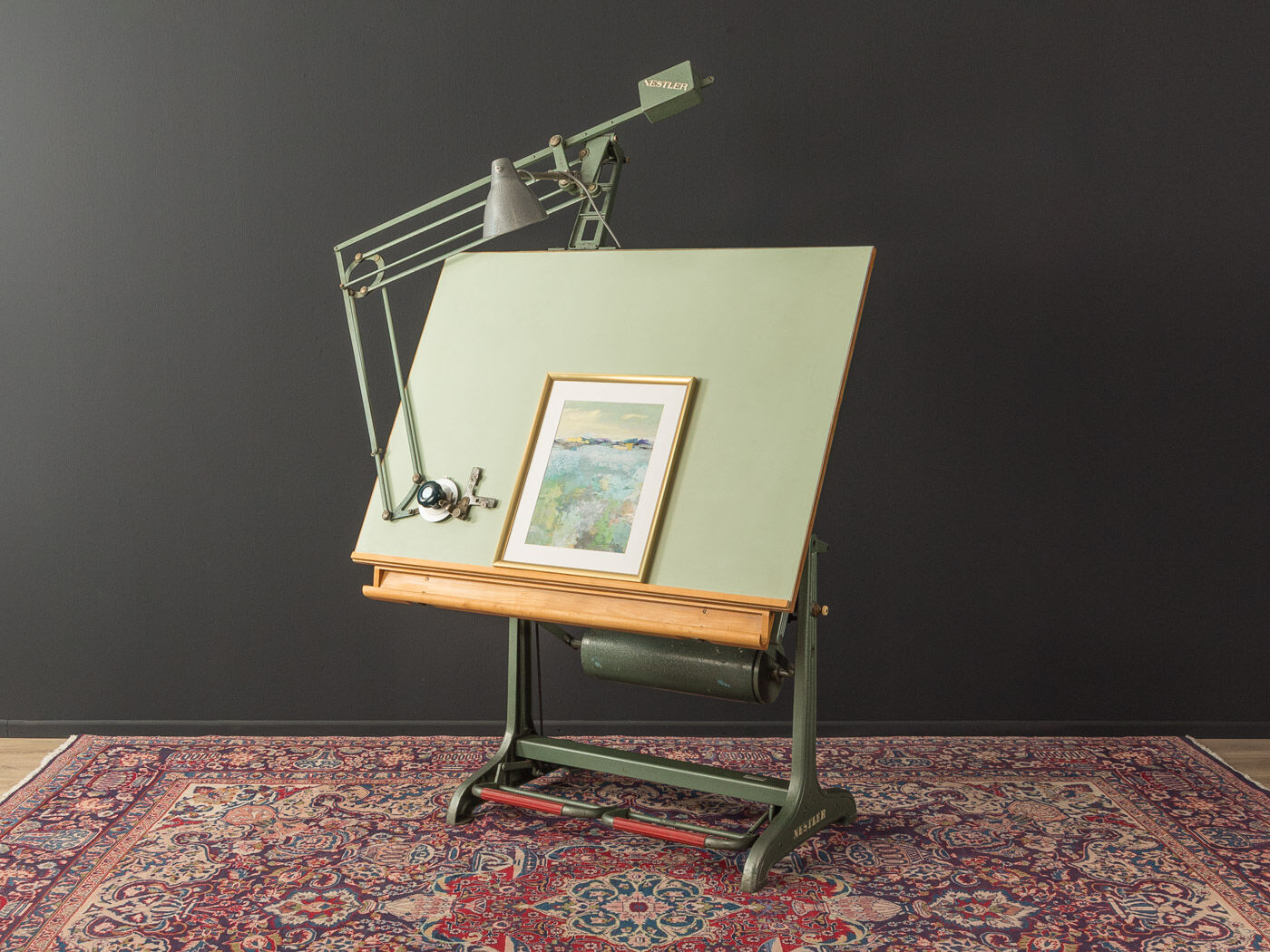 Table à dessin des années 1950, nestler