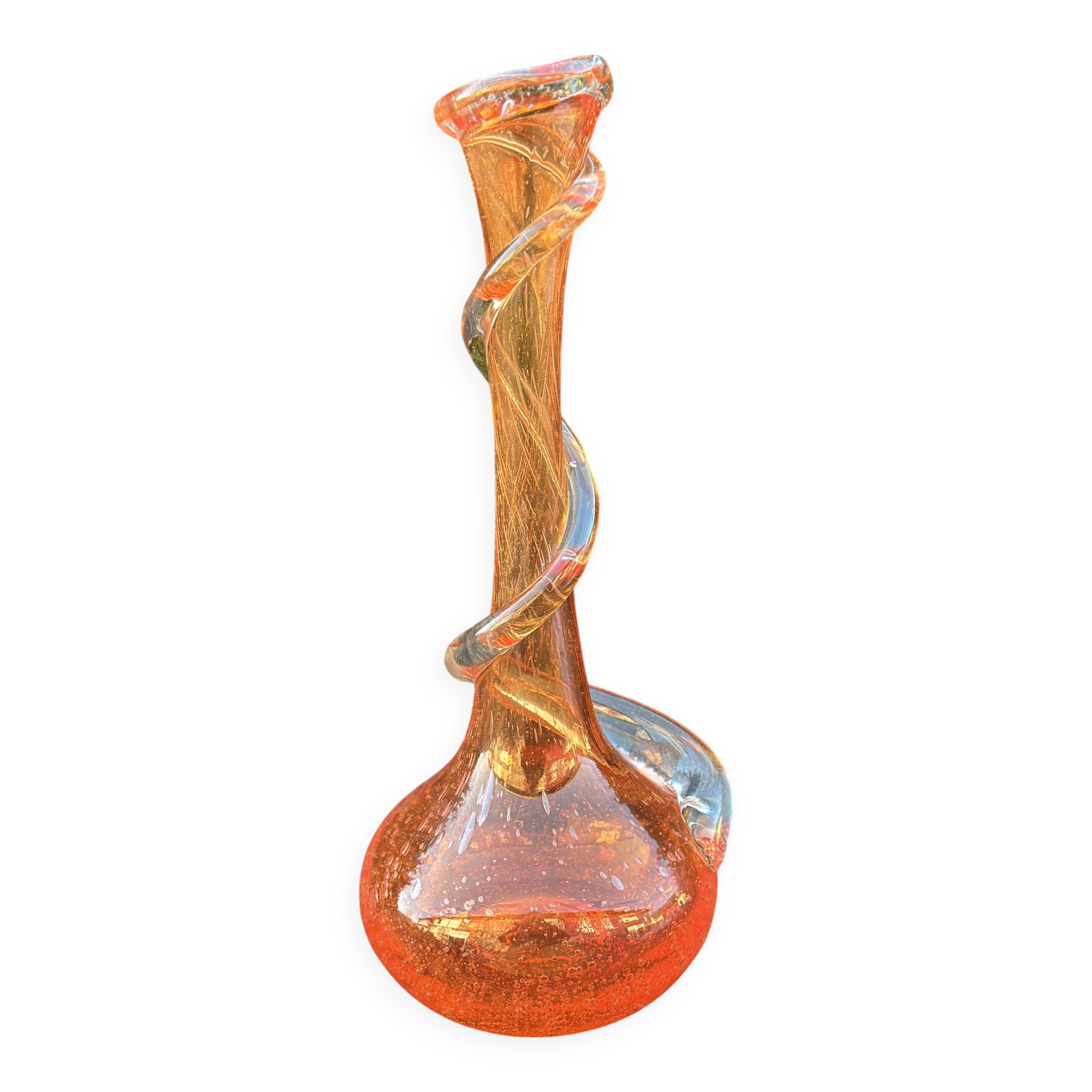 Riom marsh soliflore vase orange