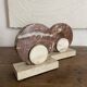 Art Deco marble bookends