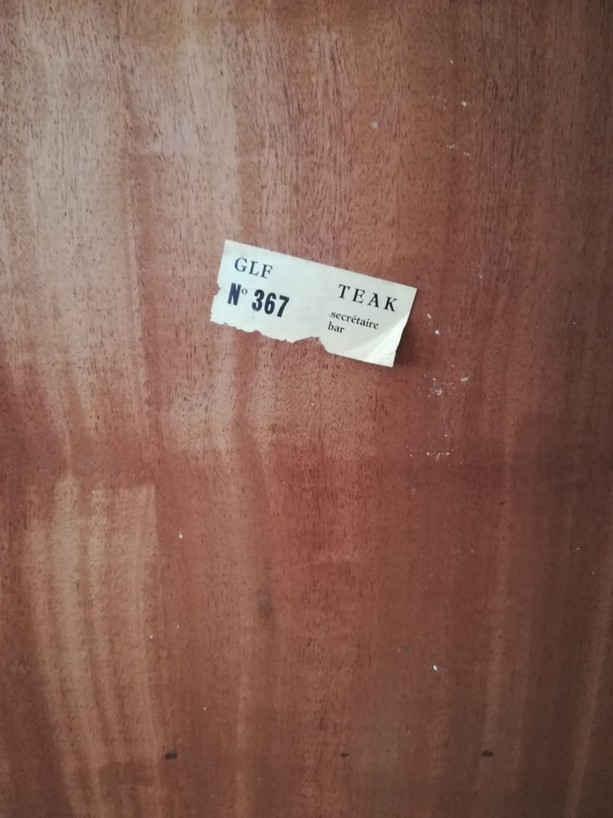 High buffet in teck by GLF Scandinavia