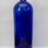 Large Blue Glass Bottle