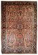 Handmade antique Persian Sarouk rug 3.1' x 5.2' (94cm x 158cm) 1920s
