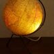 Globe terrestre en verre annee 50/60