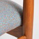 Fully restored vintage armchair, designer E.Homa, 60s, East Europe, multicolour, water resistant