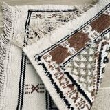 Tapis Kilim coton Années 1980