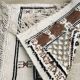 1980s cotton kilim rug