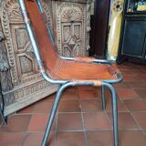Chaise design "Les arcs " Charlotte Perriand