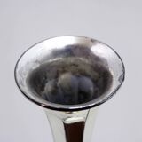 Vase Soliflore BMF métal argenté
